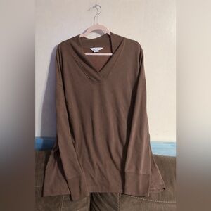 EUC Athleta Vneck Sweatshirt Size 1X